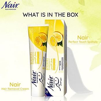 Nair Tube Hair Remover Cream Lemon Fragrance, 110g