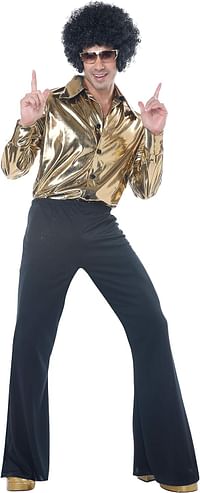 California Costumes Men's Disco King Adult Sized Costumes pack of 1 - Medium - Gold
