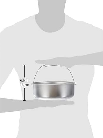 SEB Tefal rigid steam basket for 4.5 l to 6 l pressure cookers, stainless steel accessory 792185