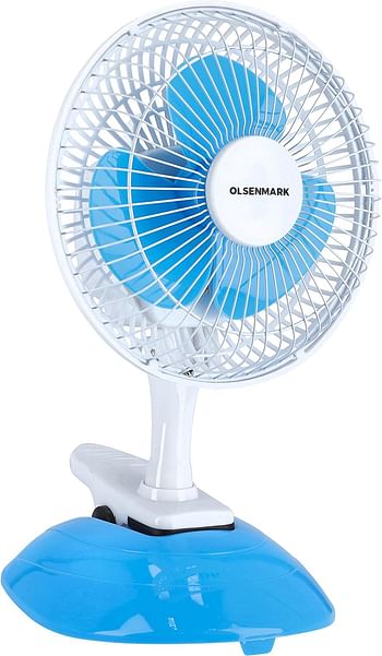 Olsenmark Convertible Table and Clip Fan 6-Inch Height