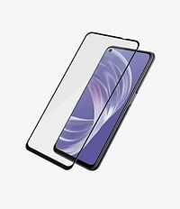 Screen protector compatible with Oppo A73 5G (3D) Curved Full Coverage Premium Scratch Resistance 5D Touch Tempered Glass For 0ppo