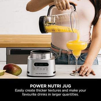 Ninja Foodi Power Nutri MAX 2-in-1 Blender Black & Silver CB150UK