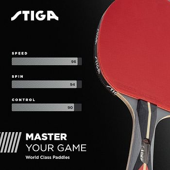Stiga Talon Table Tennis Racket One size - Red