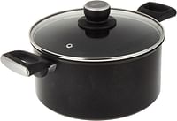 TEFAL UNLIMITED Stew Pot 24 cm with Lid, easy cleaning non stick coating thermo signal™ healthy safe induction made in france G2554602