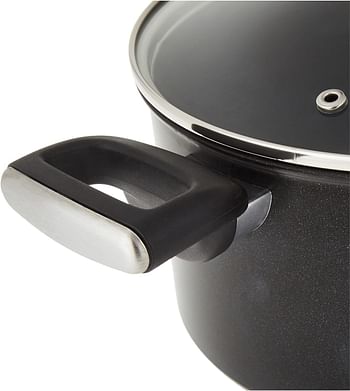 TEFAL UNLIMITED Stew Pot 24 cm with Lid, easy cleaning non stick coating thermo signal™ healthy safe induction made in france G2554602