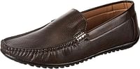 Centrino Men 9911-01 Leather Loafers 42 EU - Brown