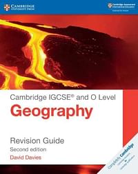 Cambridge IGCSE and O Level Geography Revision Guide Paperback - By: David Davies