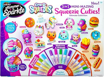 Shimmer N Sparkle 3 in 1 Mini Mazing Squeezy Cuties