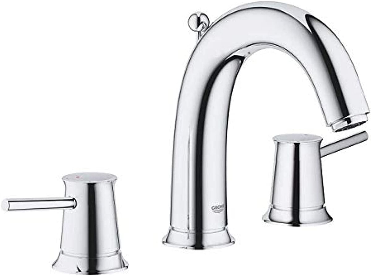 Grohe Bauclassic 3-Hole Basin Mixer 1/2 Inch - 20470000