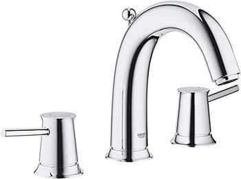 Grohe Bauclassic 3-Hole Basin Mixer 1/2 Inch - 20470000