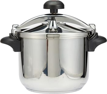 Bergner München - Pressure cookers  INOX 24 cm 8l Suitable for Induction - Stainless Steel