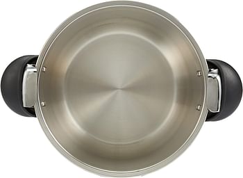 Bergner München - Pressure cookers  INOX 24 cm 8l Suitable for Induction - Stainless Steel