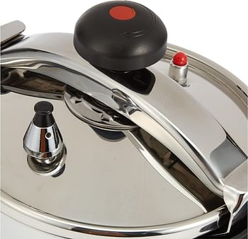 Bergner München - Pressure cookers  INOX 24 cm 8l Suitable for Induction - Stainless Steel