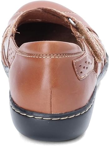 Clarks Women's Ashland Spin Q Slip-On Loafer 37.5 EU - Brown