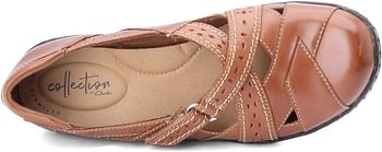 Clarks Women's Ashland Spin Q Slip-On Loafer 37.5 EU - Brown