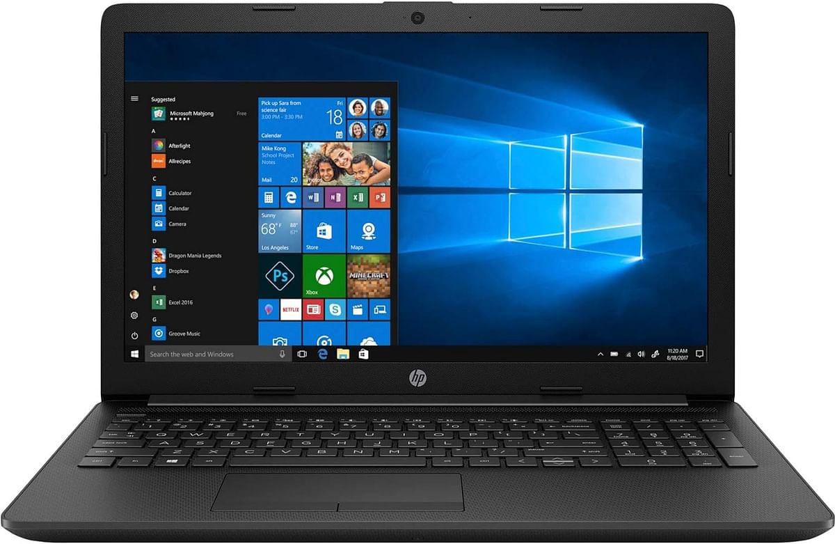 HP 15 DB-1069AU 15.6-inch 3rd Gen AMD Ryzen 3 3200U - 4GB RAM - 1TB HDD Radeon Vega 3 Graphics - English Keyboard Windows 10 - Jet Black