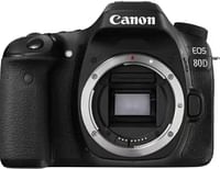 Canon EOS 80D DSLR Camera Body Only, Black