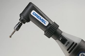 Dremel 575 Right Angle Attachment For Rotary Tool- Angle Drill Attachment Medium - Black