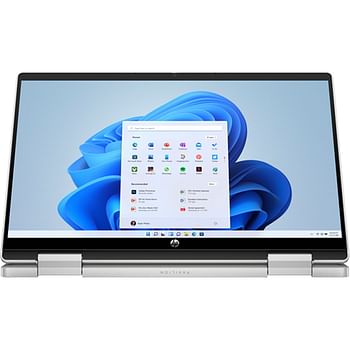 HP Pavilion x360 14-EK1012NE 2-in-1 Convertible TouchScreen Laptop –  Intel Core i5-1335U 13th Generation - 14inch FHD Display - 512GB SSD - 8GB RAM - Shared Intel Iris Xe Graphics - English & Arabic Keyboard  Windows 11 Home - Natural Silver
