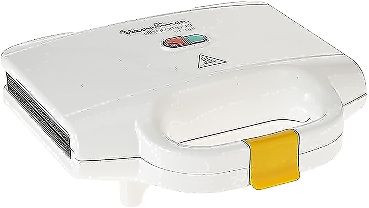 Moulinex Ultracompact Sandwich Maker, 700W - SM154042 White