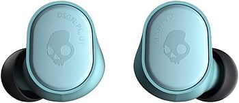 Skullcandy Sesh Evo True Wireless In Ear Earbuds With Charging Case Bleached Blue- One Size- Bluetooth