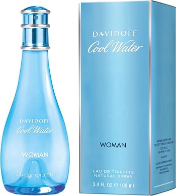 Davidoff Cool Water (W) Edt 100Ml Tester, Blue