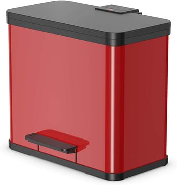 Hailo Germany - Oko Duo Plus L - 17+9 Litre HLO-0630-240 - Red