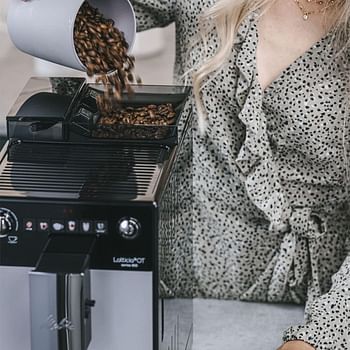 Melitta LATTICIA OT Silver F300-101, Automatic Coffee Machine with Grinder & Milk Frother