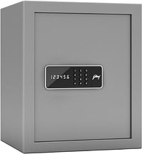 Godrej Forte Pro 40 Litres Digital Electronic Safe Locker for Home & Office with Motorized Locking Mechanism (Light Grey)