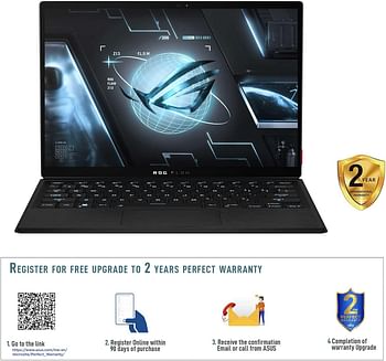 ASUS ROG Flow Z13 GZ301ZA LD109W Black Intel Core i5 12500H, 16GB RAM, 512GB SSD, Intel Iris Xᵉ Graphics, 13.4'' WUXGA 120Hz/3ms, Win 11, Touch Screen, RGB Backlit Eng Arb KB