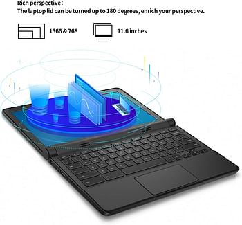 KJD Chromebook P22t Lightweight Laptop Notebook Full Cover Computer Film Skin 11.6 inches eMMC - Celeron N2955U 4GB RAM 16GB Chrome OS