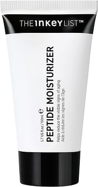 The INKEY List Peptide Face Moisturizer Cream Helps to Reduce Wrinkles Hydrate Skin and Support Natural Collagen 50ml