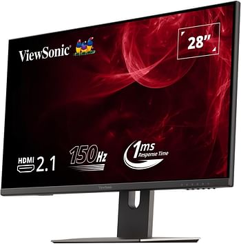 28” 4K 144hz PS5 Gaming monitor with HDR10, HDMI2.1, TypeC