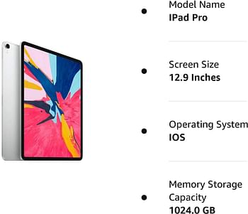 Apple iPad Pro 2020 12.9-inch 4th Generation Wi-Fi 128GB - Space Grey