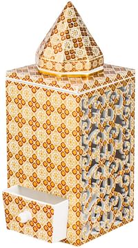 Almarjan FB01-T502-TS475 Home Fragrance, Brown and White