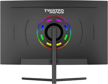 Twisted Minds 32 Curved Gaming Monitor, FHD Resolution 1920 x 1080, HDR,180Hz RefreshRate,VA,1ms Response Time, Experience Smooth, Blur-Free Gaming, HDMI2.0 Gaming Monitor