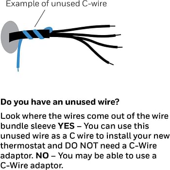 Honeywell Home C-Wire Adapter for Honeywell home Wi-Fi Thermostats and RedLINK 8000 Series thermostats THP9045A1098