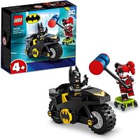 LEGO DC Batman versus Harley Quinn 76220 Building Blocks Toy Car Set; Toys for Boys, Girls, and Kids - 42 Pieces
