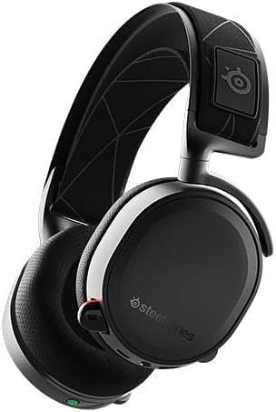 SteelSeries Arctis 7 (2019 Edition) Lossless Wireless Gaming Headset with DTS Headphone: X v2.0 Surround for PC and PlayStation 4, Black | 61505 (PS4)