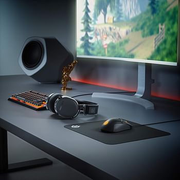 SteelSeries Arctis 7 (2019 Edition) Lossless Wireless Gaming Headset with DTS Headphone: X v2.0 Surround for PC and PlayStation 4, Black | 61505 (PS4)