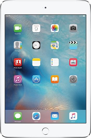 Apple iPad Mini 2015 7.9 Inch 4th Generation Wi-Fi 128GB - Silver
