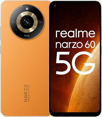 ريلمي نارزو 60 5G ثنائي الشريحة 8 جيجابايت رام 256 جيجابايت- برتقالي مارس