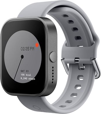 Nothing CMF Watch Pro Smartwatch with 1.96 AMOLED display - Ash Grey
