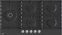 Gorenje Gw951Mb, 60 cm Built In Gas Hob, 5 Gas Burners, Cast Iron Pan Support, One Hand Ignition, Balck.