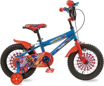 SPARTAN 14" Marvel Spiderman Bicycle, Multicoloured, SP-3087