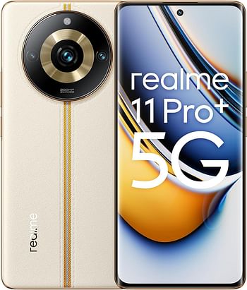 Realme 11 Pro+ Dual Sim 12GB RAM 512GB 5G - Sunrise Beige
