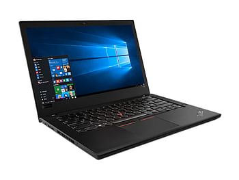 Lenovo ThinkPad T480 Laptop - Intel Core i7-8th Gen, 14-inch , 8GB RAM, 256GB SSD, Windows10 Pro, ENG KB - Black