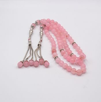 Natural Crystal Citrine Crystals Tasbih Prayer Beads (10mm – 33 beads)