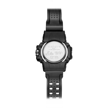 Elanova EL907 Men's Rubber Analog Digital Watch