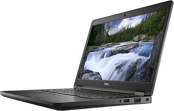 DELL LATITUDE 5491, CORE i5-8TH GEN, 2.50GHz, 8GB 256GB SSD, English keyboard - Black